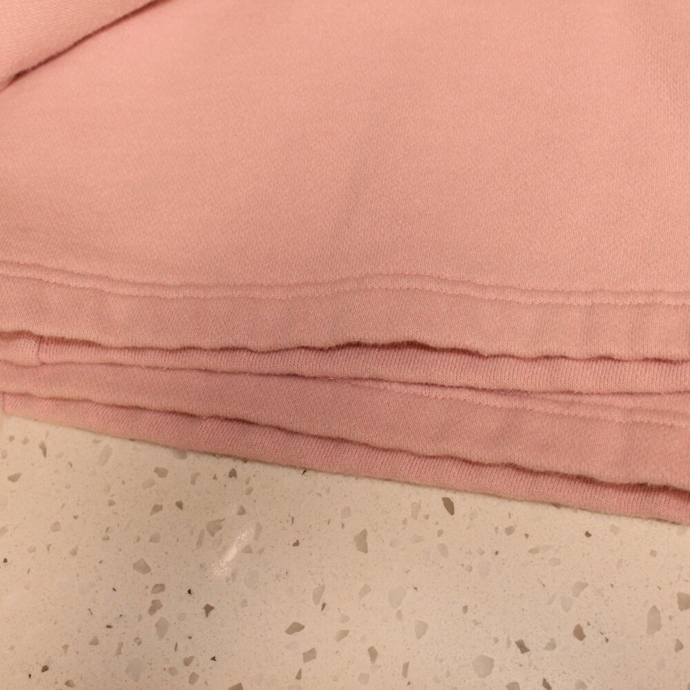 PINK FLEECE WIDE-LEG CARGO SWEATPANTS - Picture 8 of 13
